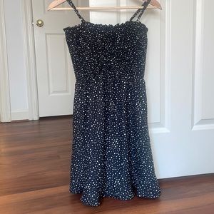 Black&White Polkadot Forever 21 Dress